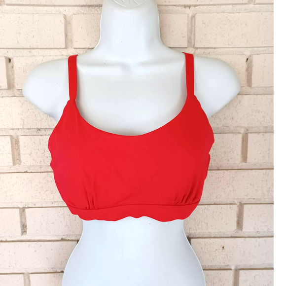 Athleta Other - ATHLETA Red Bikini Swim Top